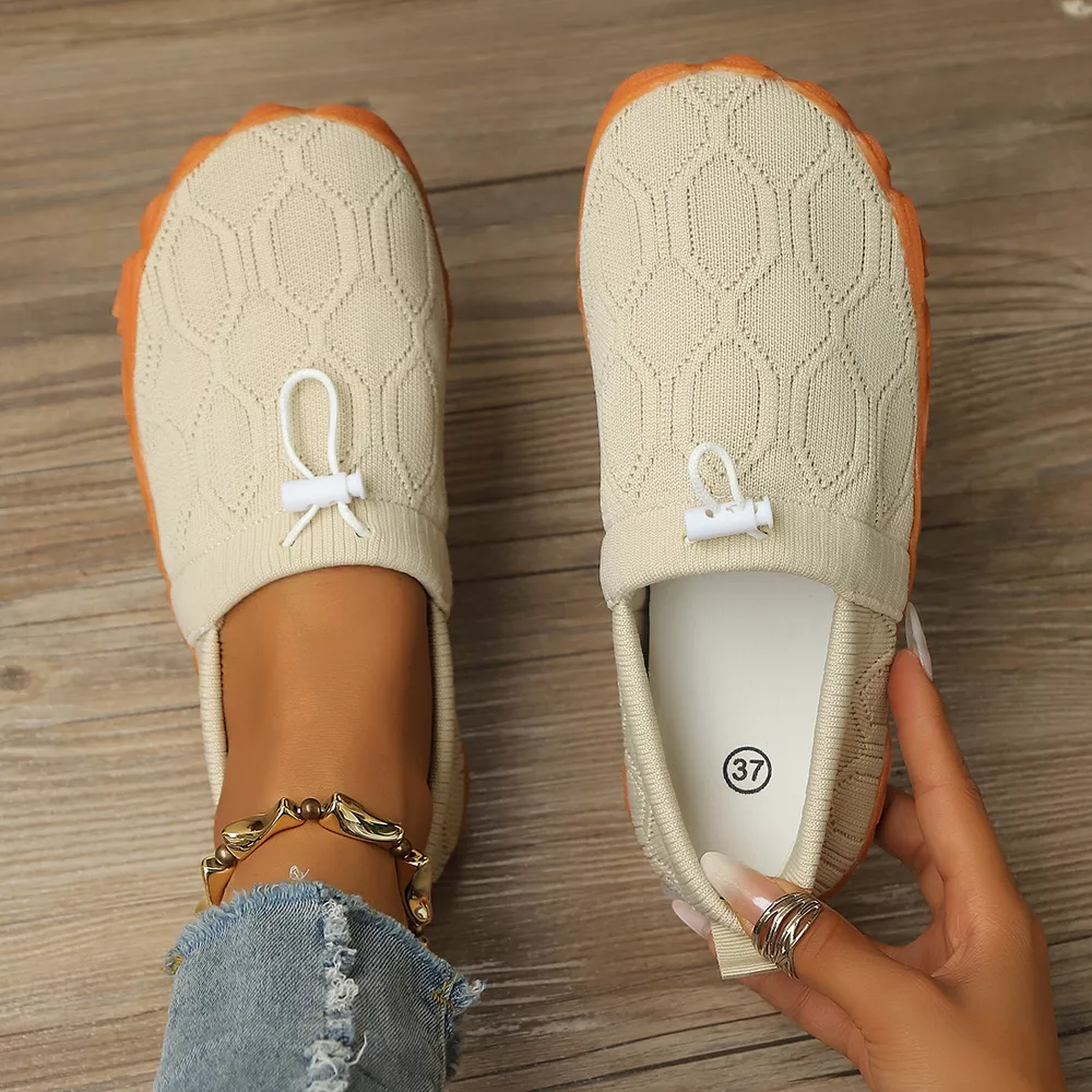 Round Toe Drawstring Slip-Ons, image 21