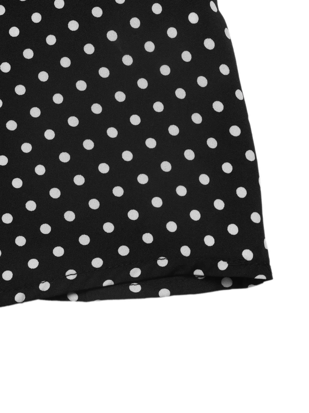 Polka Dot Flare Sleeve Maxi Dress, image 8