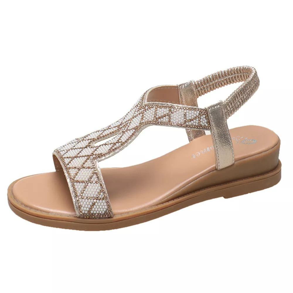 Open Toe Wedge Sandals, image 5