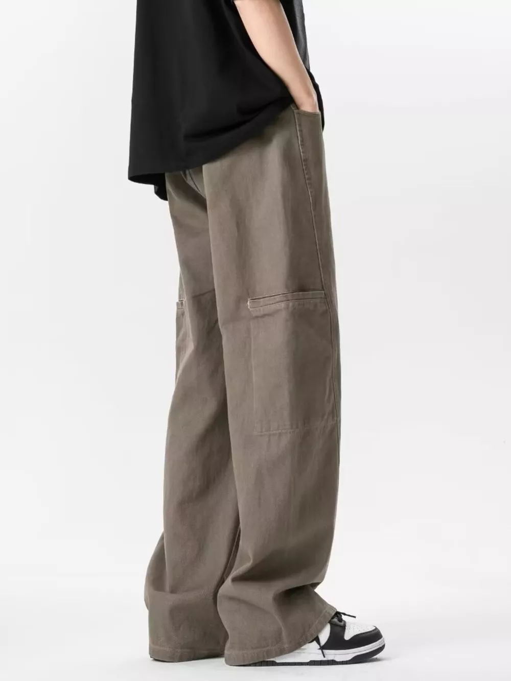 Men's Plus Size Loose Fit Pants, image 5