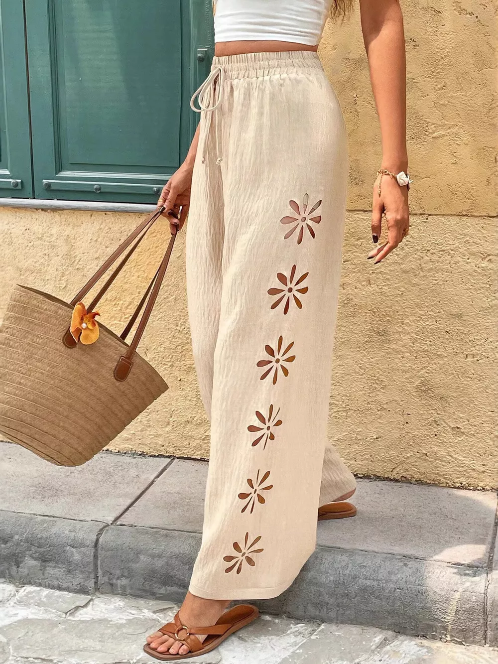 Casual Wide-Leg Pants, image 4