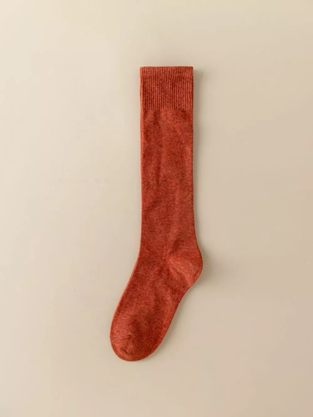 Ribbed Knee-High Socks, image 8