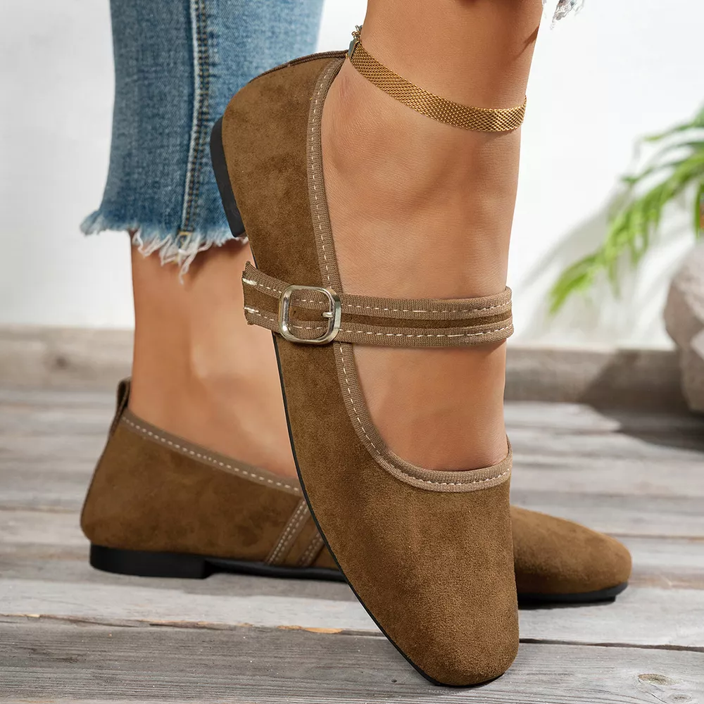 Square Toe Slip-Ons, image 8