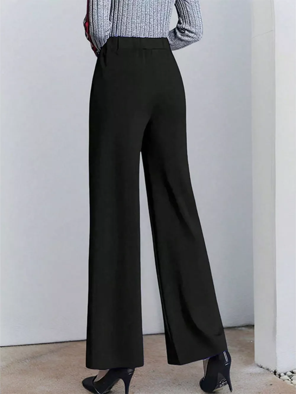 High-Waisted Wide Leg Pants, image 9