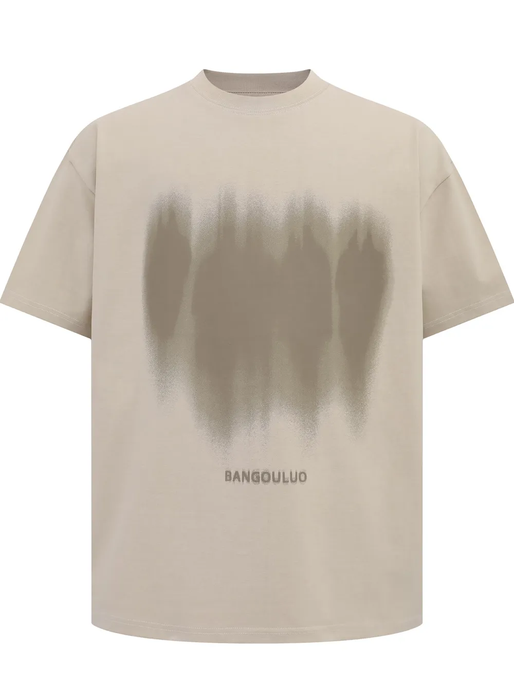 Men's Round Neck Short Sleeve Oversized T-Shirt