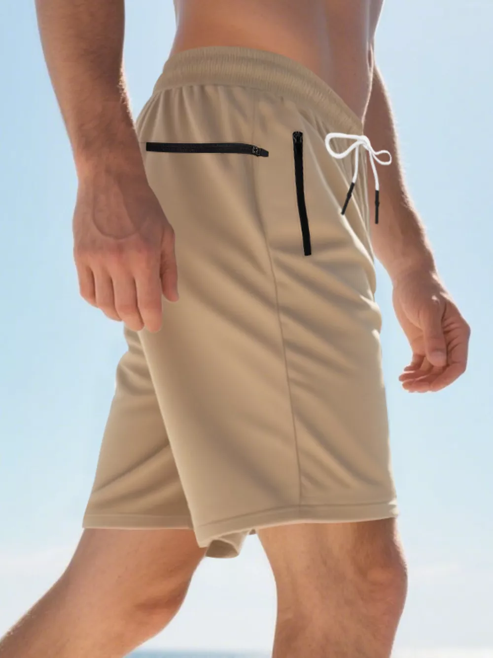 Men's Full Size Drawstring Casual Shorts Plus Size, image 18