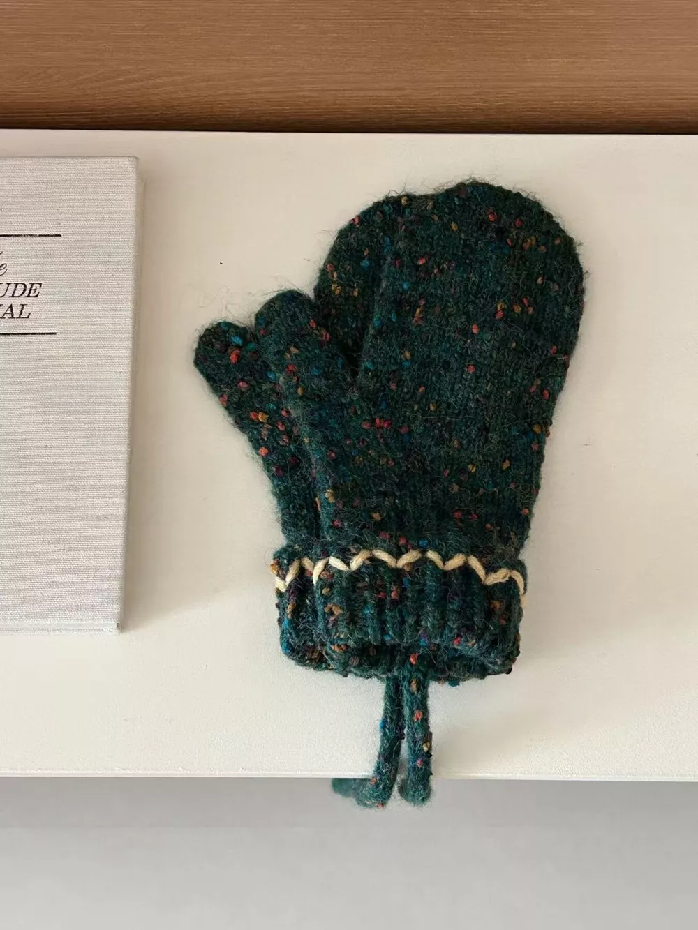 Textured Warm Mittens, image 3