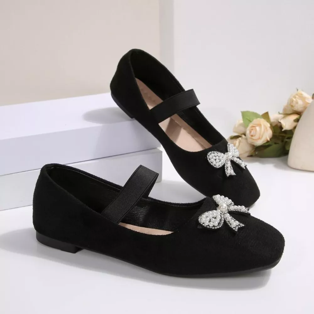 Square Toe Flats Slip-Ons, image 5