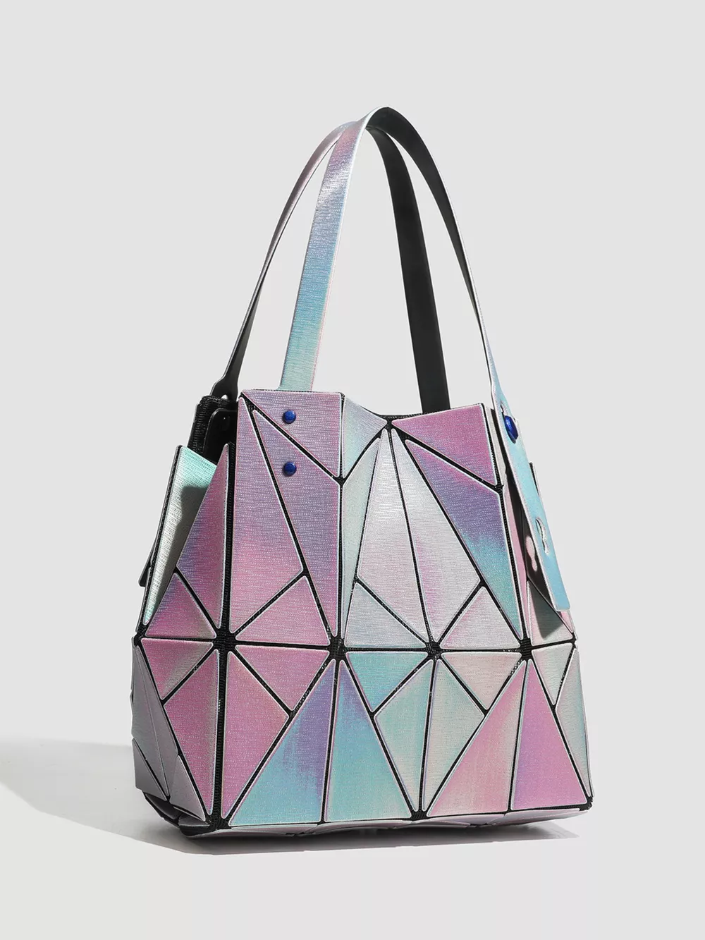 Geometric Iridescent Shoulder Bag, image 3