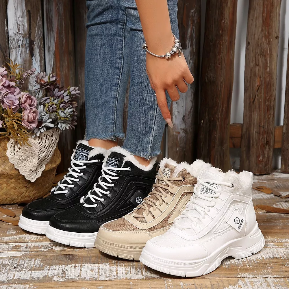 Plush Lined Ankle Boots, image 2
