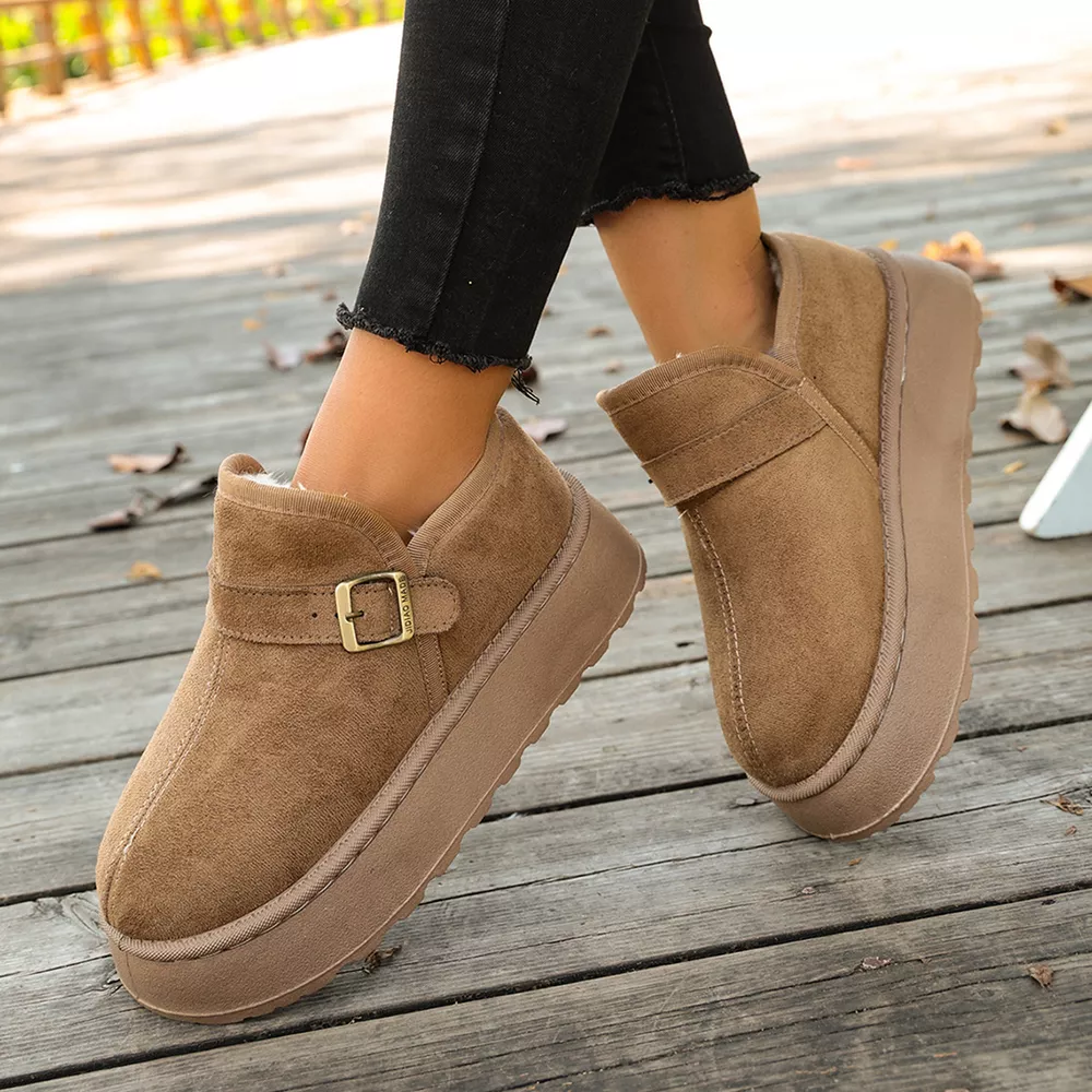 Round Toe Platform Boots, image 5