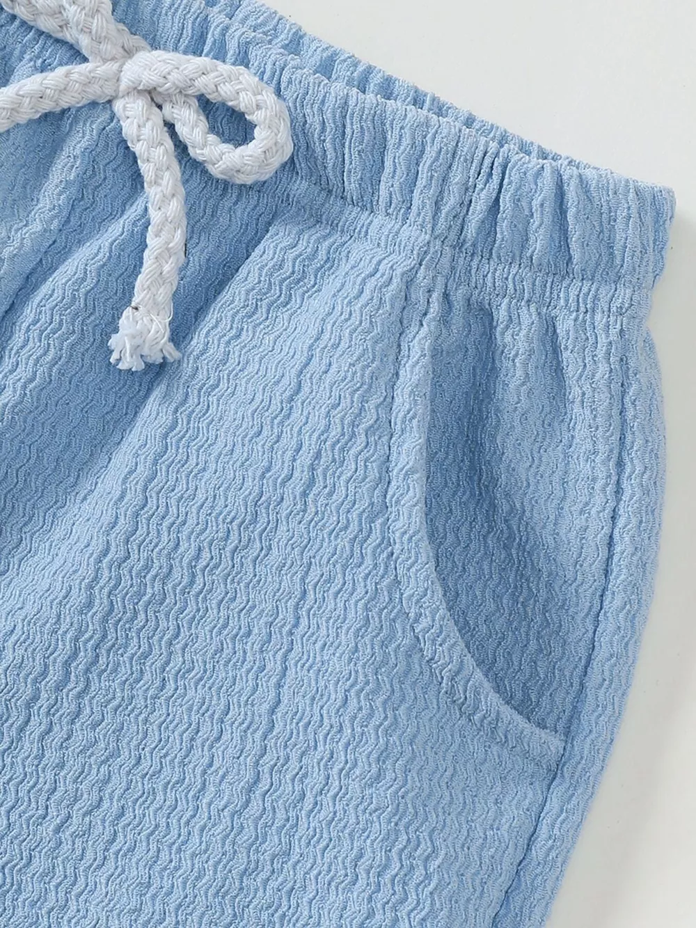 Children's Solid Color Tank and Shorts Set, image 6
