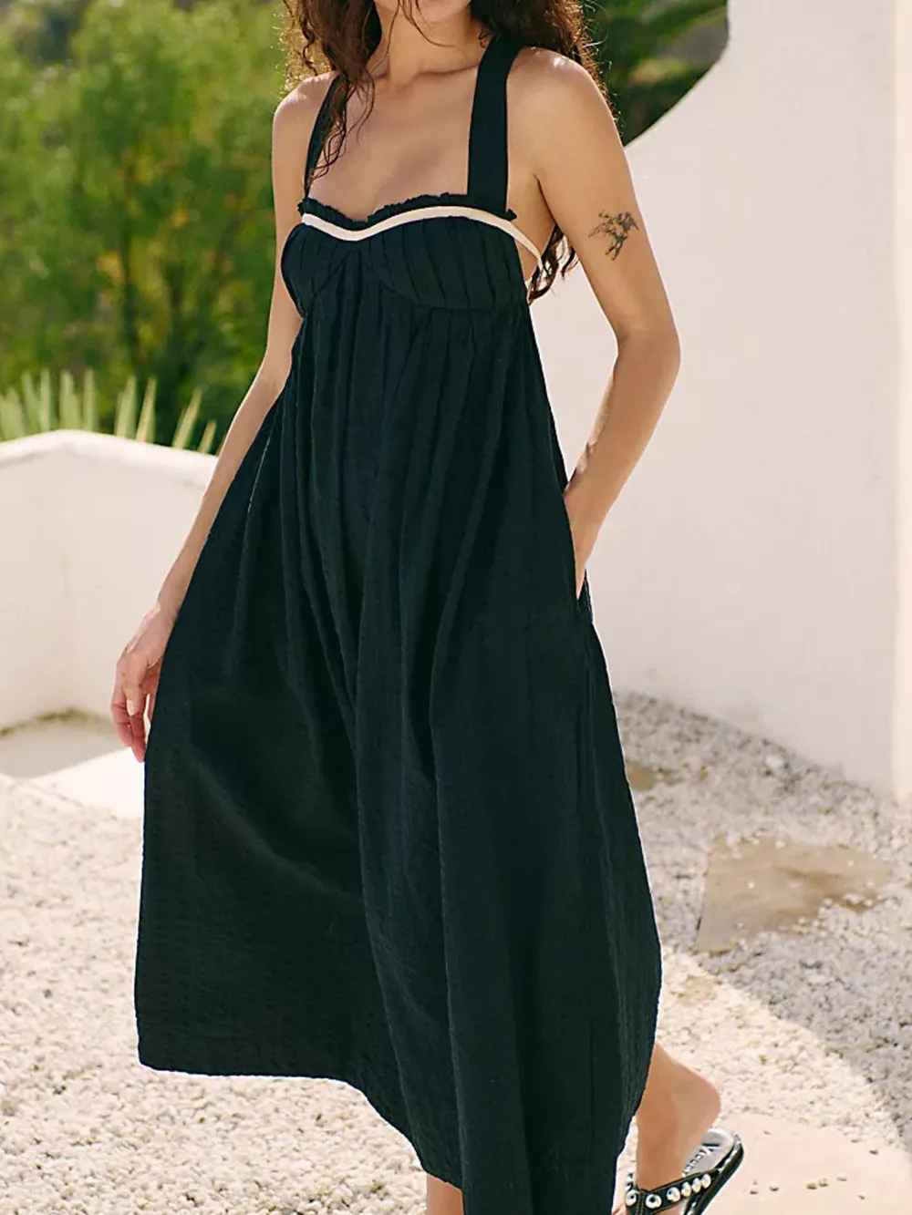 Sweetheart Neck Midi Dress, image 13