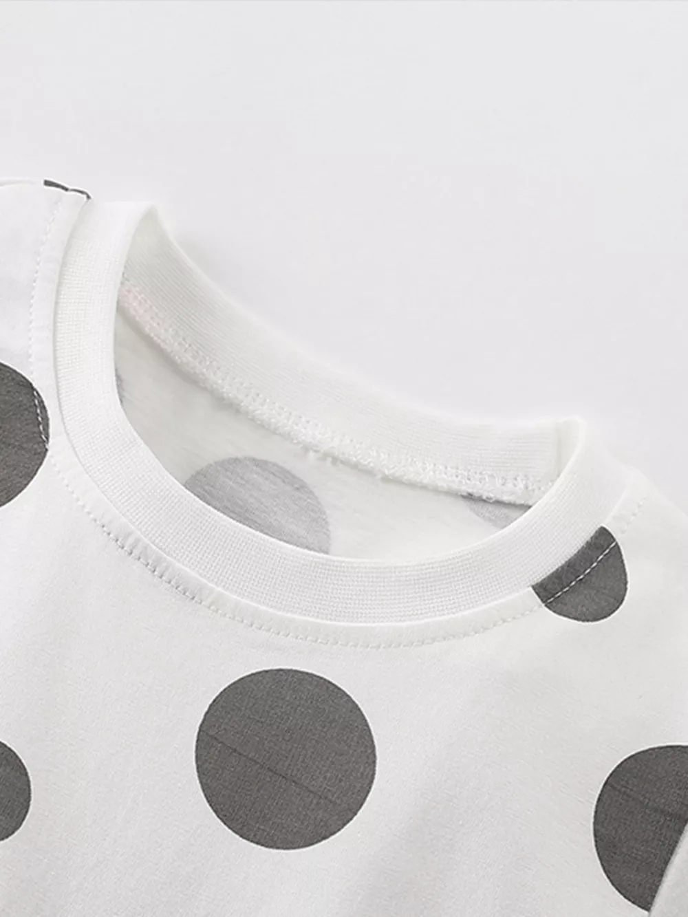 Children's Panda Bag Polka Dot T-Shirt & Shorts Set, image 5