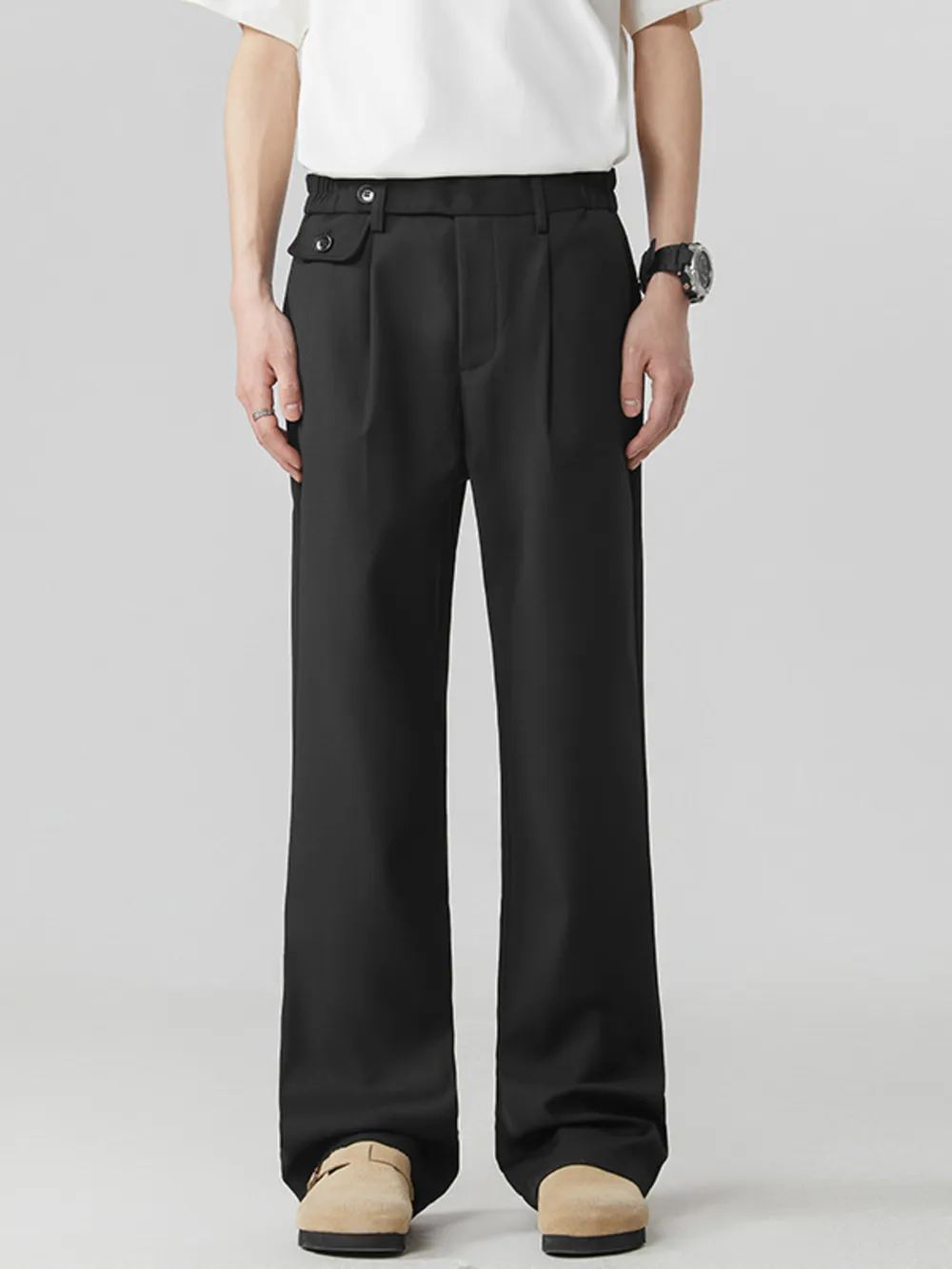 Men's Full Size Loose Fit Pants Plus Size