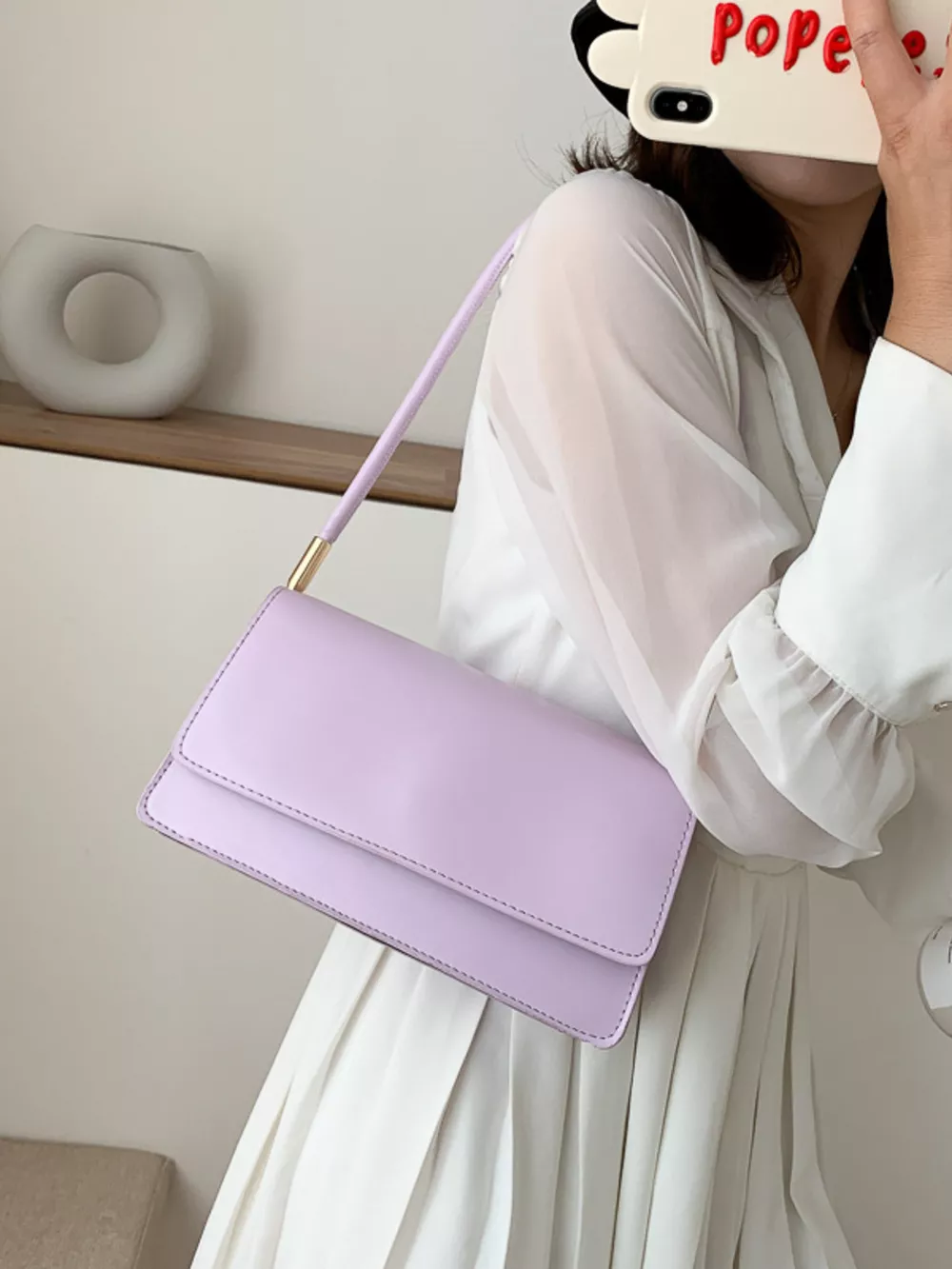 PU Leather Shoulder Bag, image 15