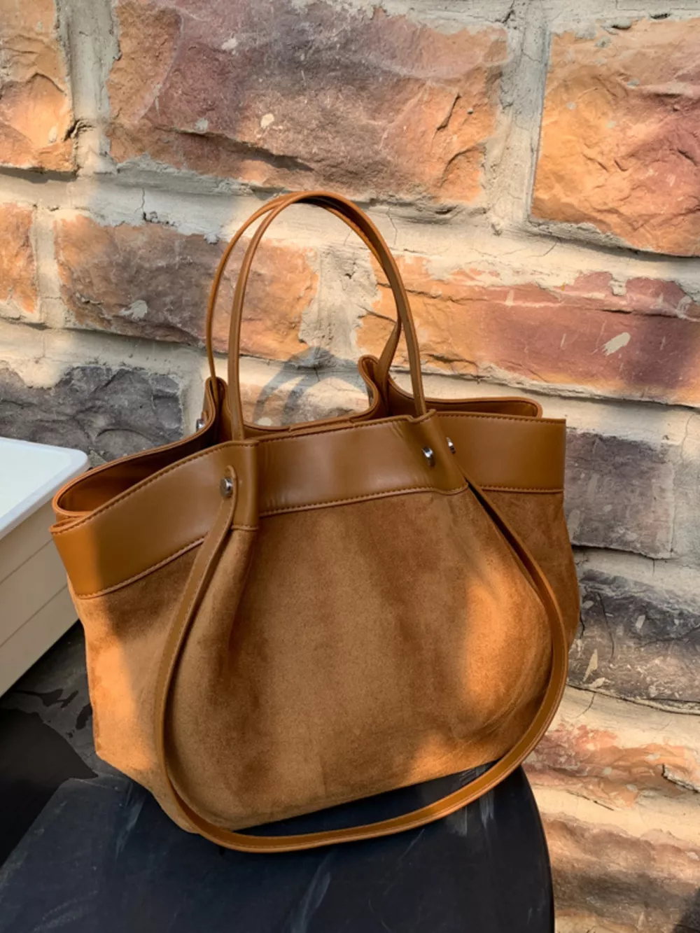 Lightweight Classic Color Tote Bag, image 12