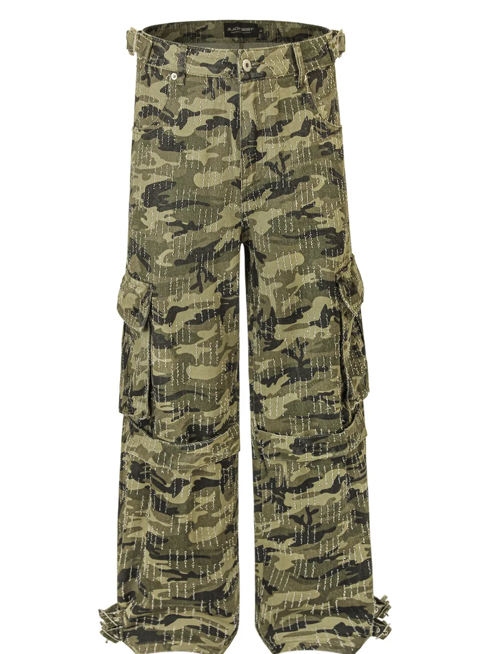 Men's Camouflage Cargo Pants with Multiple Pockets, image 4
