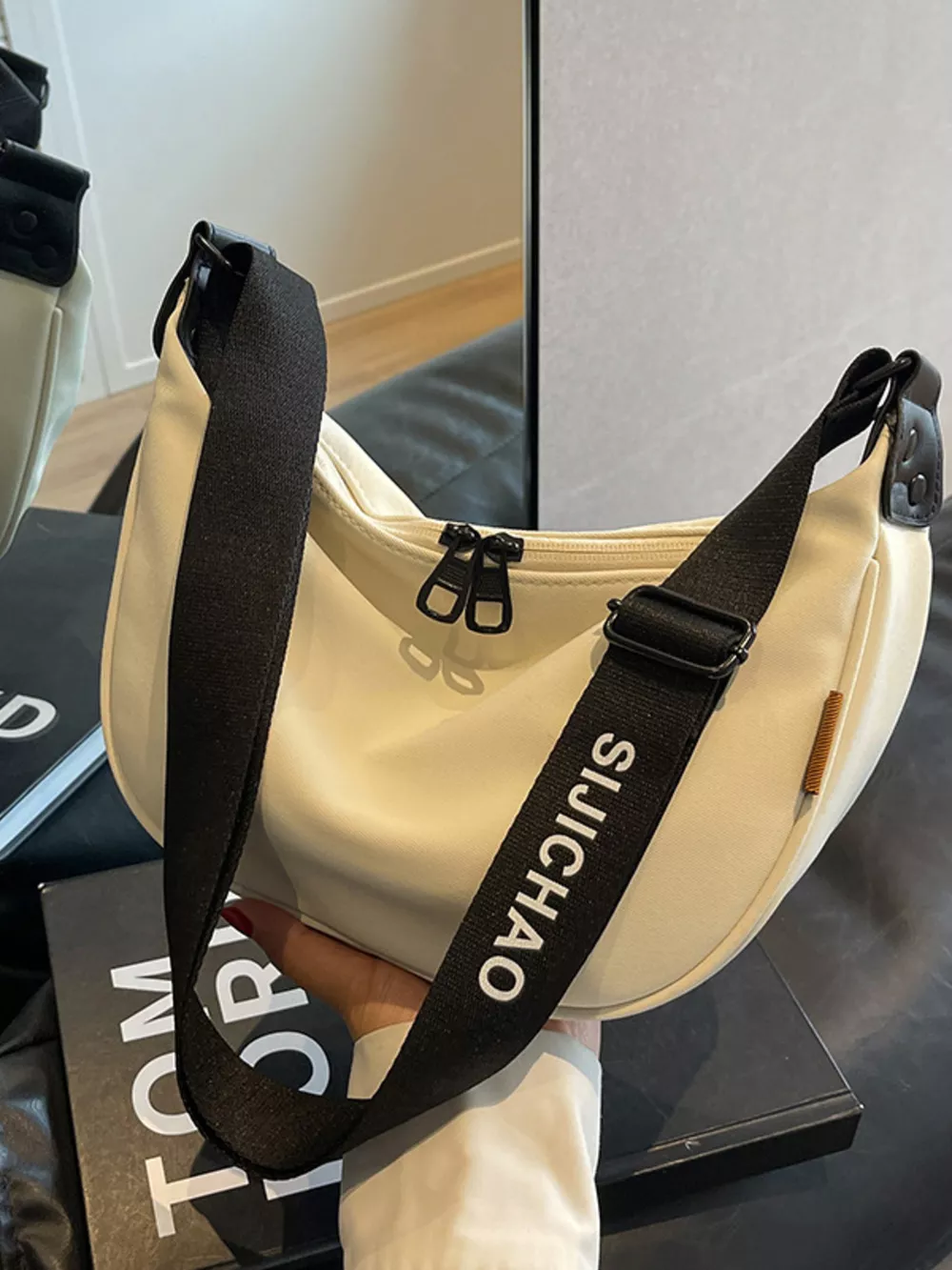 Adjustable Strap Crossbody Bag, image 5
