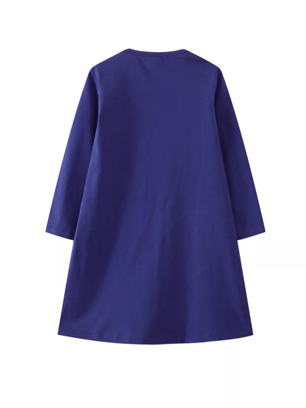 Children's Fairy Applique Long Sleeve Casual Dress, image 3