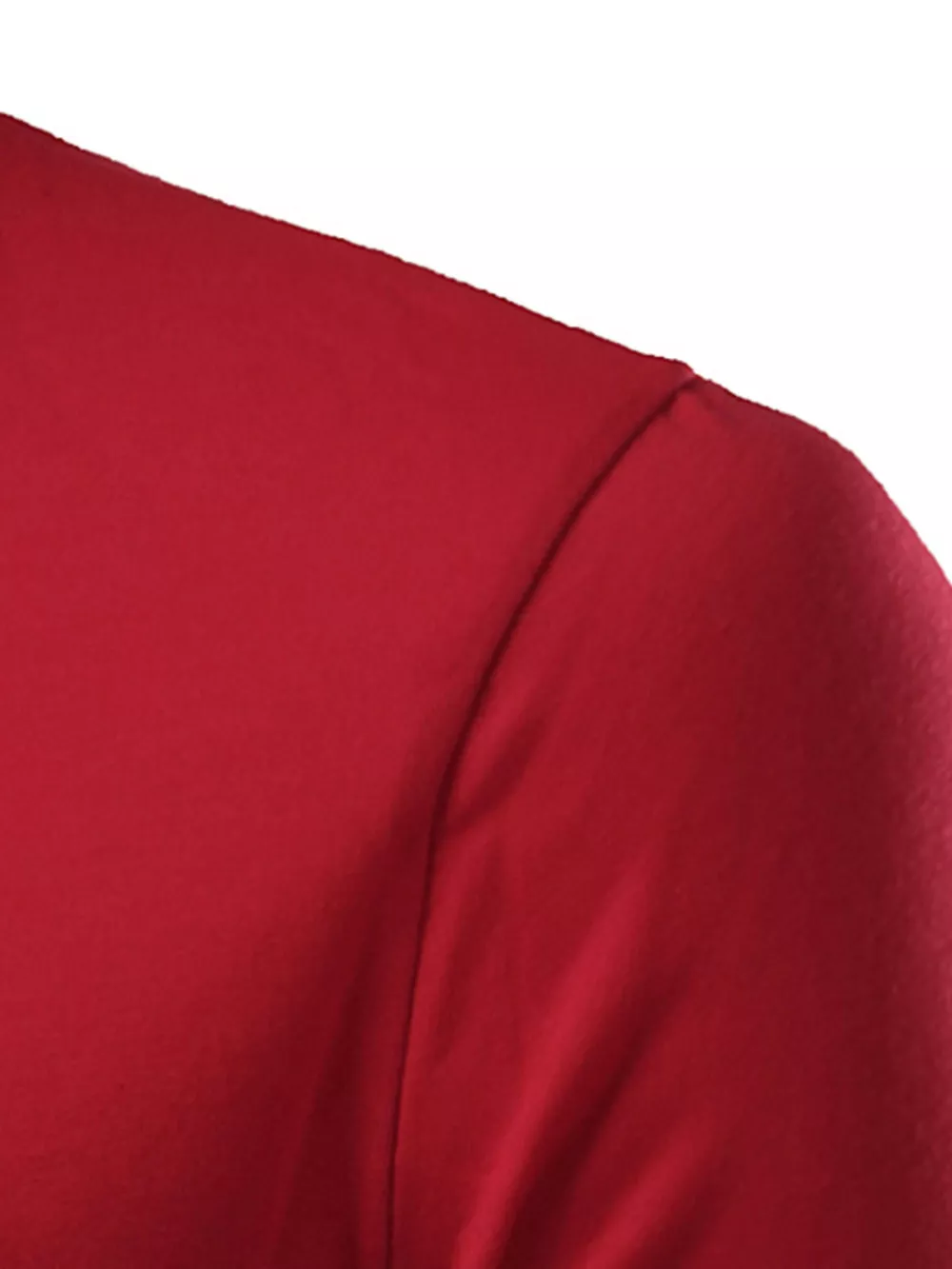 Men's Slim Fit Turtleneck Long Sleeve T-Shirt, image 7