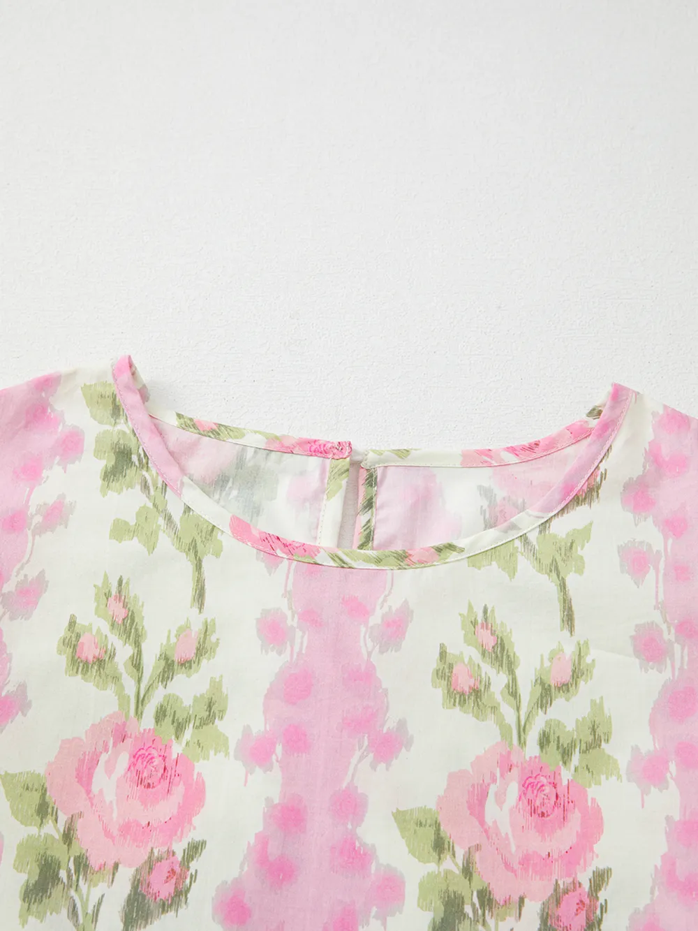 Floral Print Ruffled Sleeve Blouse, image 11
