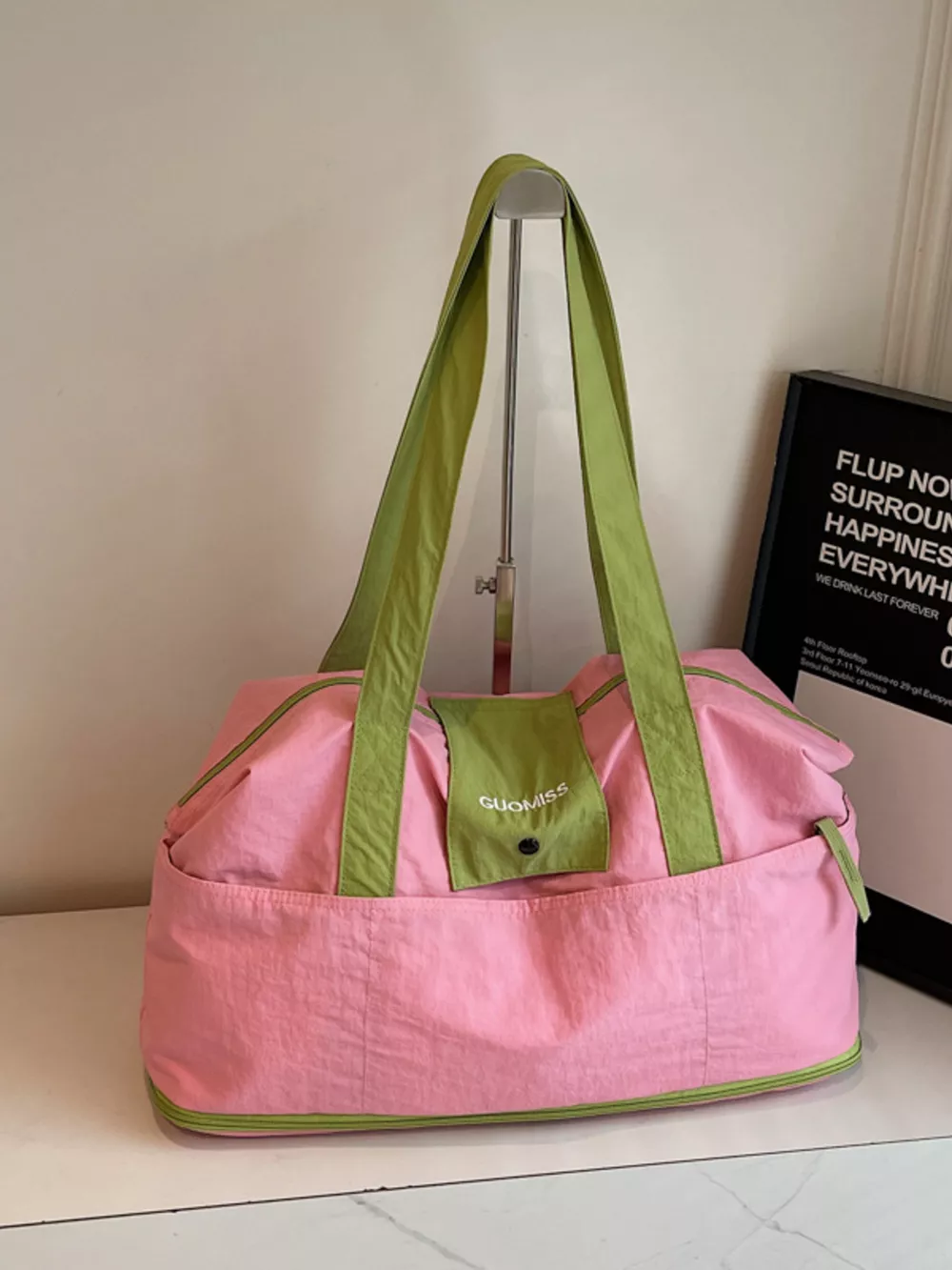Two-Tone Lightweight Travel Bag, image 7