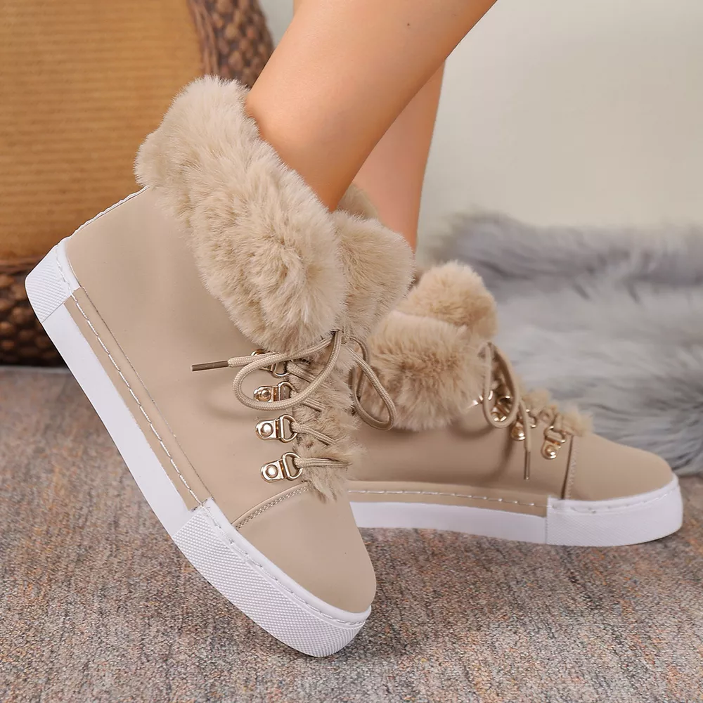Round Toe Platform Boots, image 3