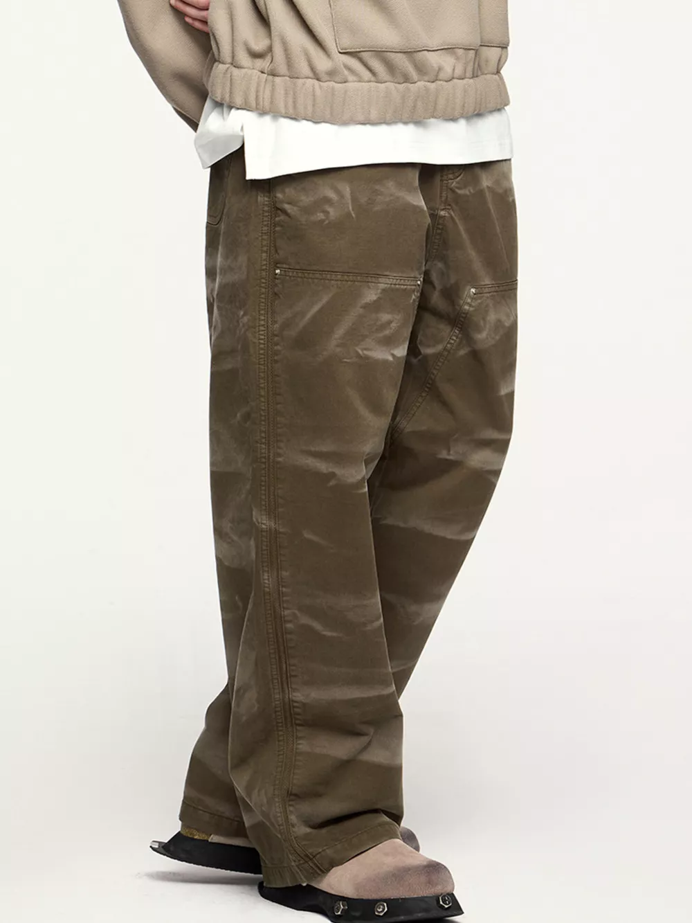 Men's Relaxed Fit Cargo Jeans, image 2