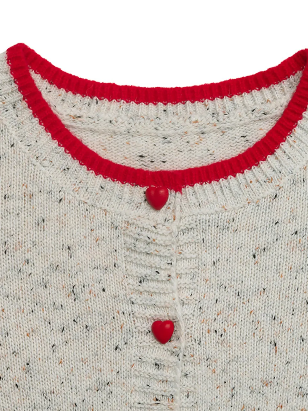 Contrast Trim Button Up Long Sleeve Cardigan, image 8
