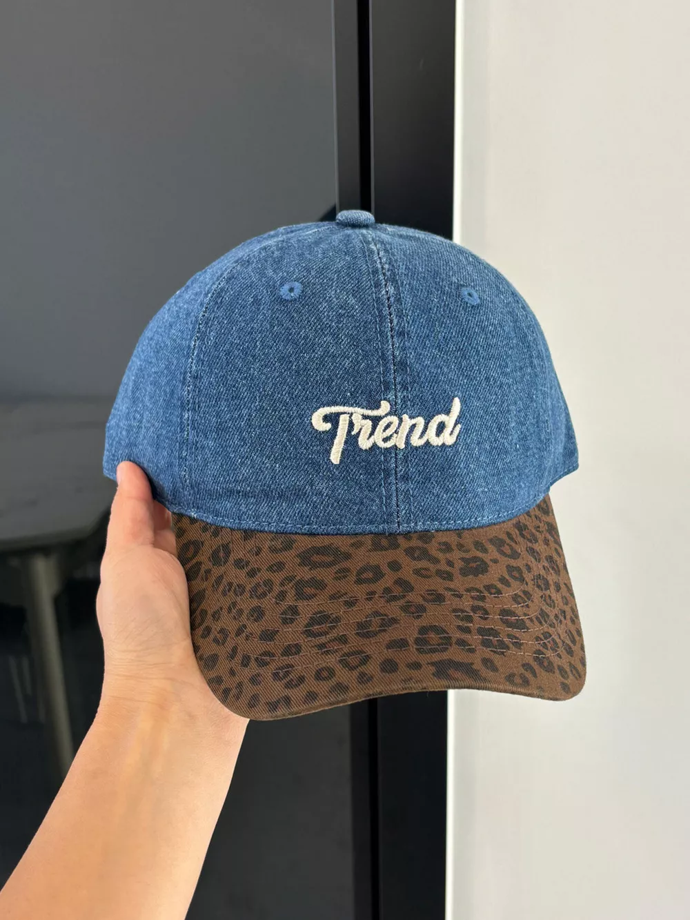 Leopard Embroidered Baseball Cap, image 4
