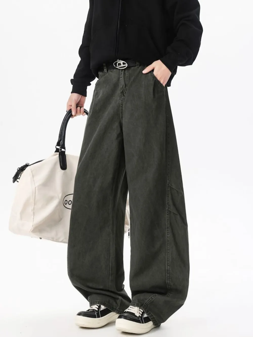 Men's Wide Leg Jeans, image 3