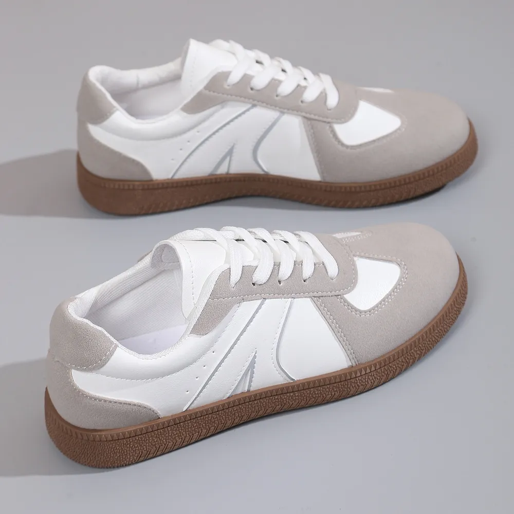 Lace Up Round Toe Sneakers, image 7