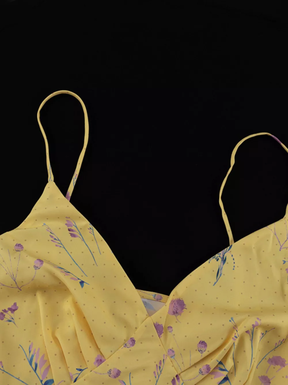 Floral Spaghetti Straps Maxi Dress, image 8