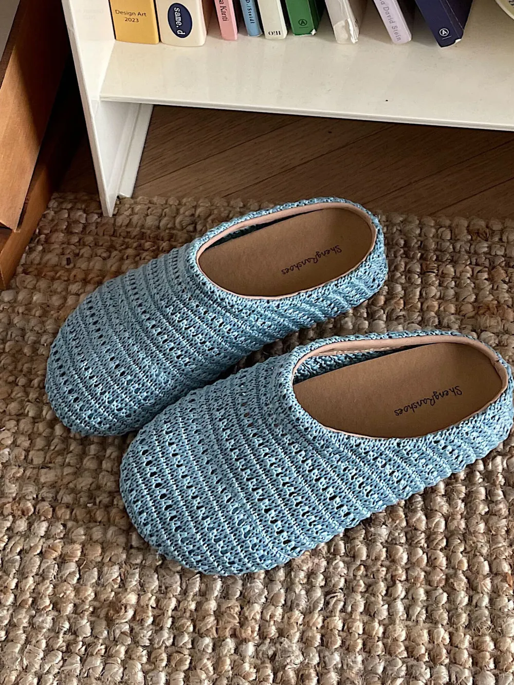 Knitted Round Toe Slip-Ons, image 9