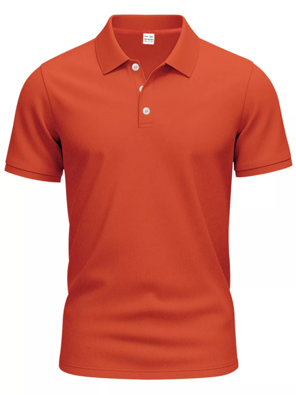 Men's Full Size Button Detail Short Sleeve Polo Plus Size, image 15