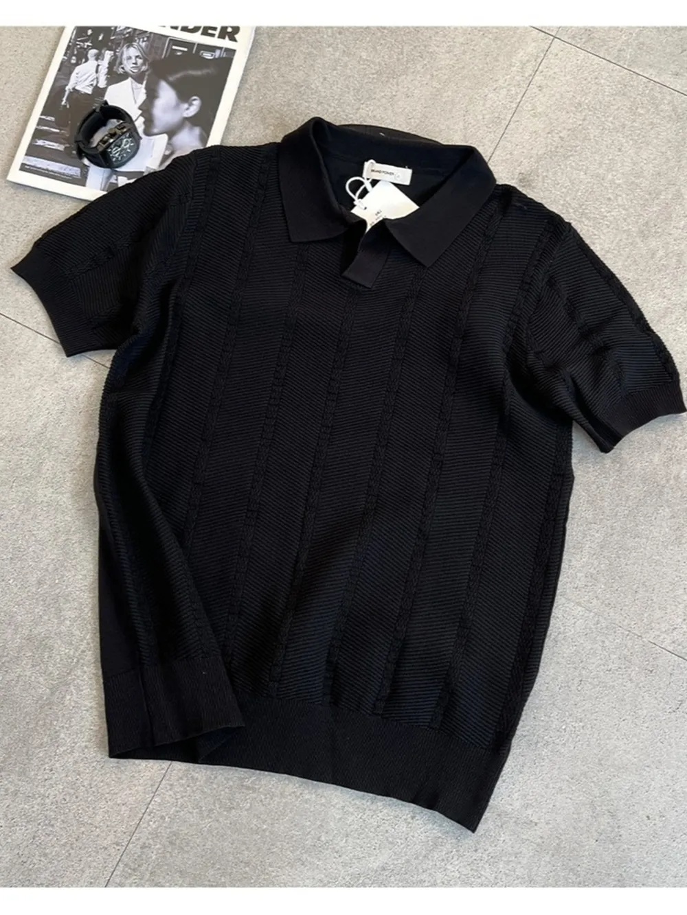 Men's Full Size Breathable Short Sleeve Polo Shirt Plus Size