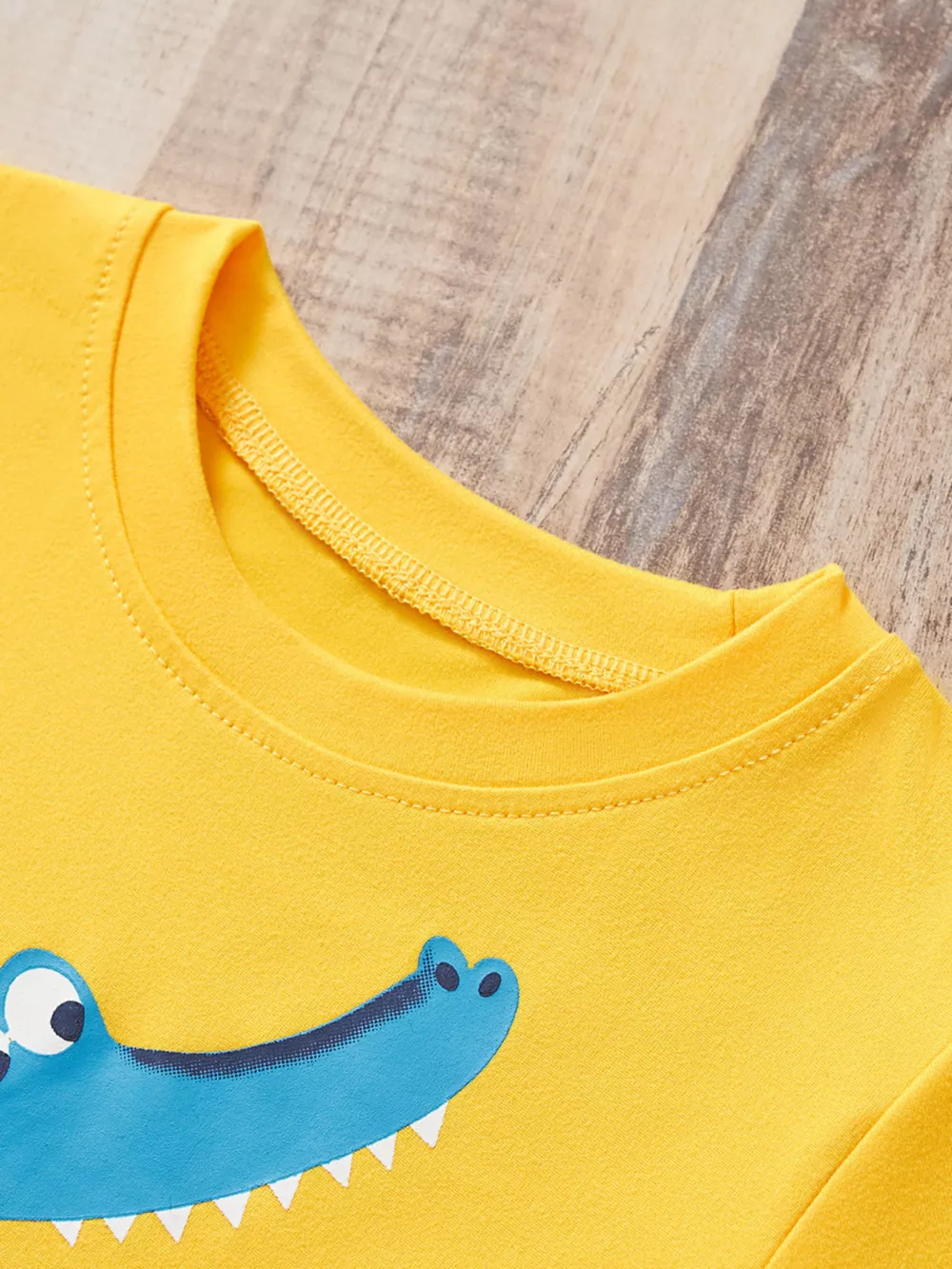 Children's Crocodile Short Sleeve T-Shirt & Shorts Set, image 4