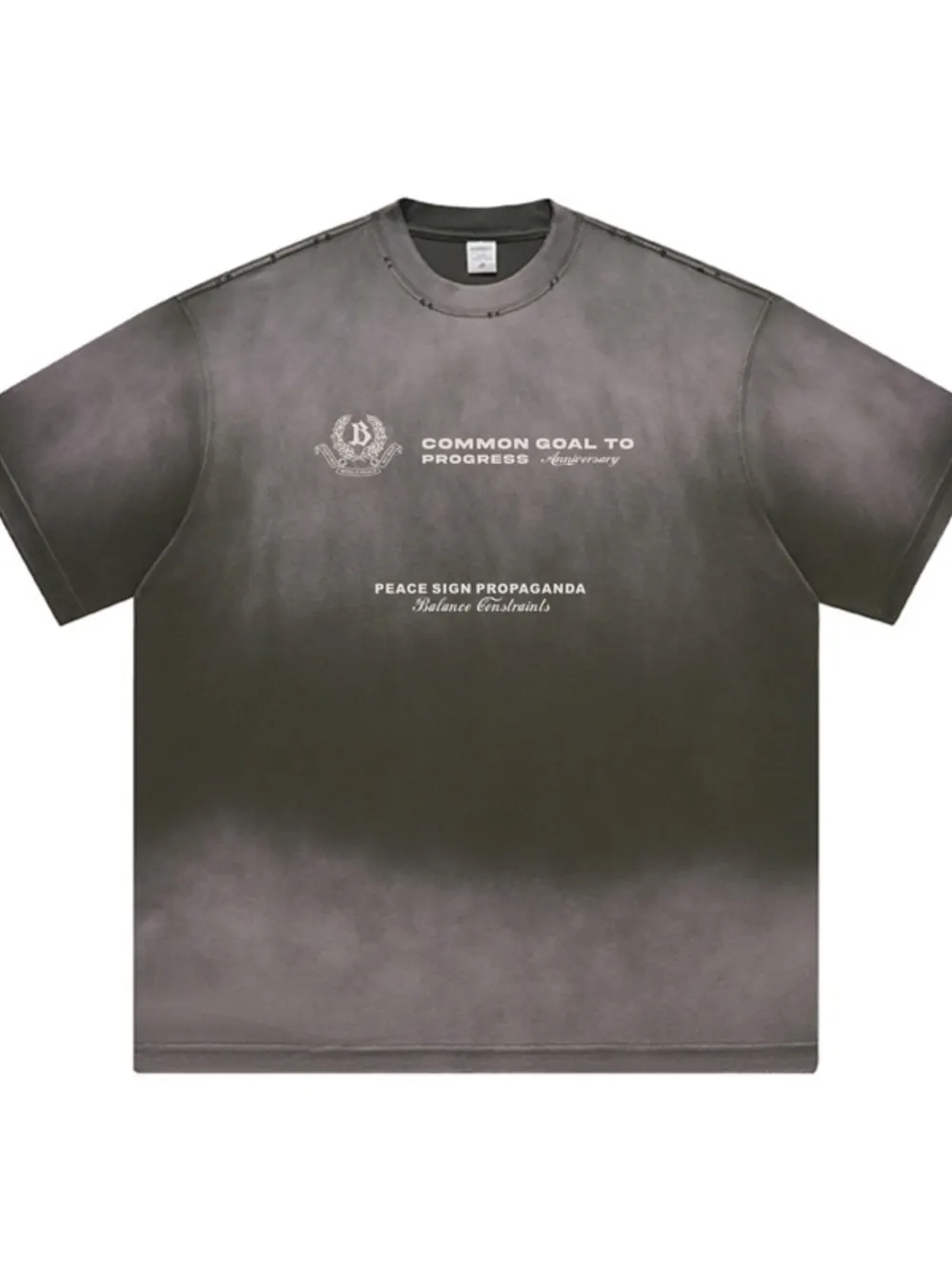 Men's Round Neck Short Sleeve T-Shirt, image 4
