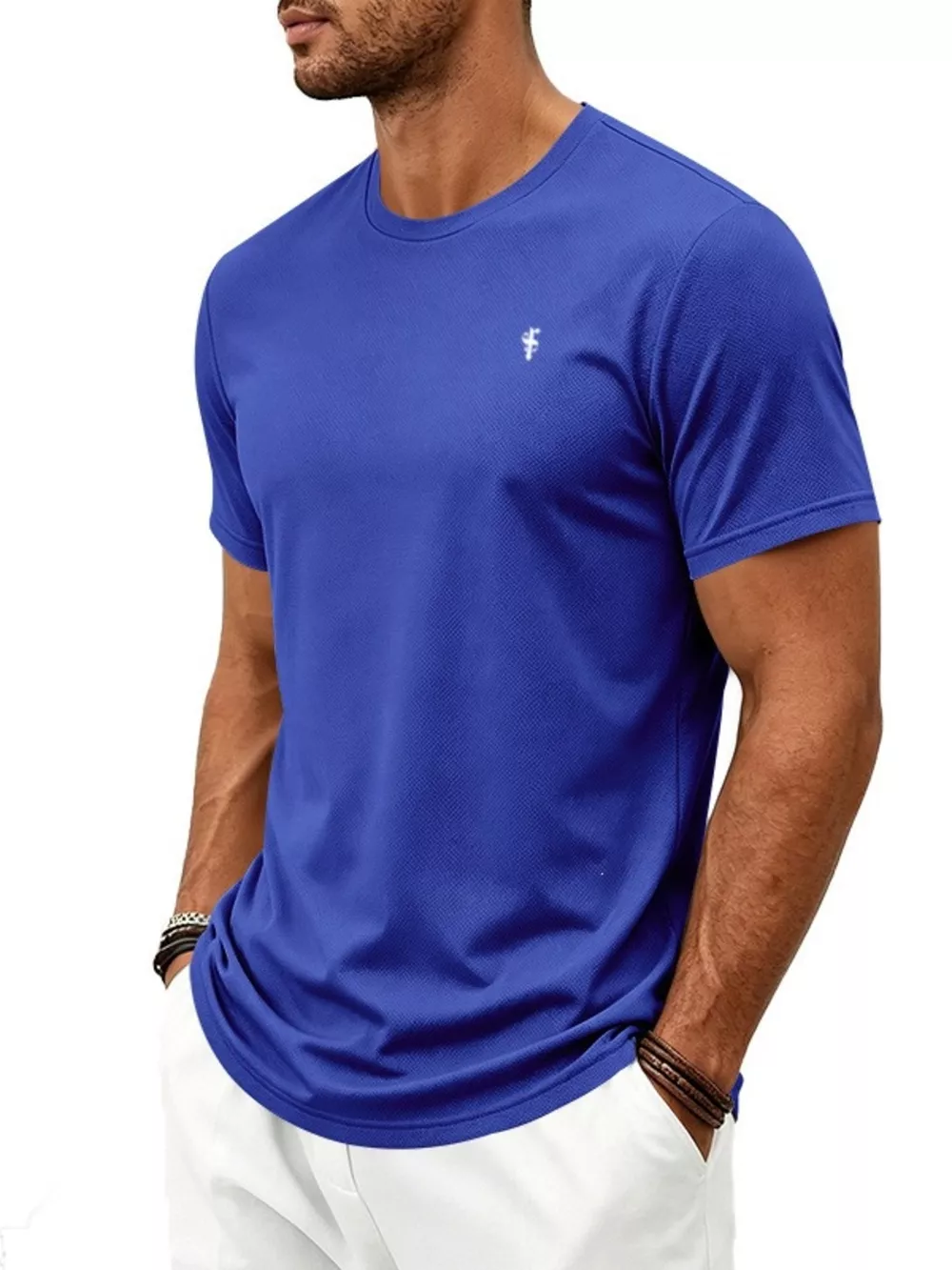 Men's Full Size Classic Fit Crew Neck T-Shirt Plus Size, image 6