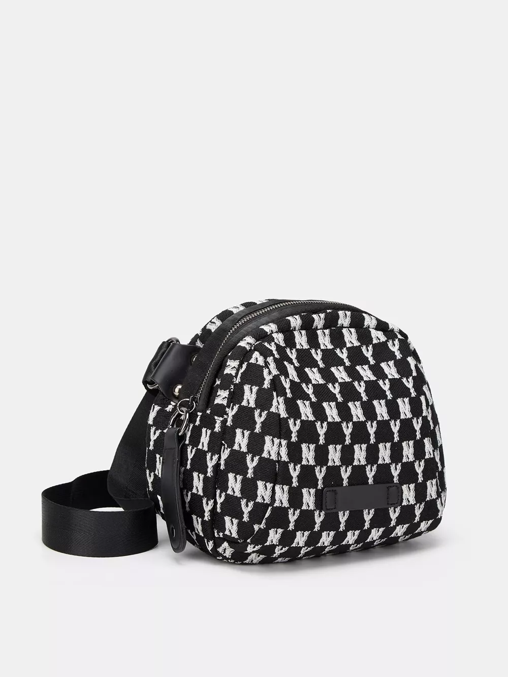 NY Pattern Canvas Crossbody Bag, image 3
