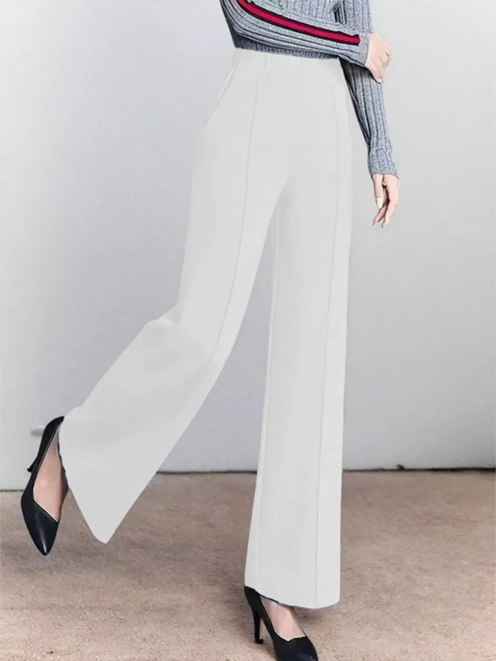 High-Waisted Wide Leg Pants, image 10
