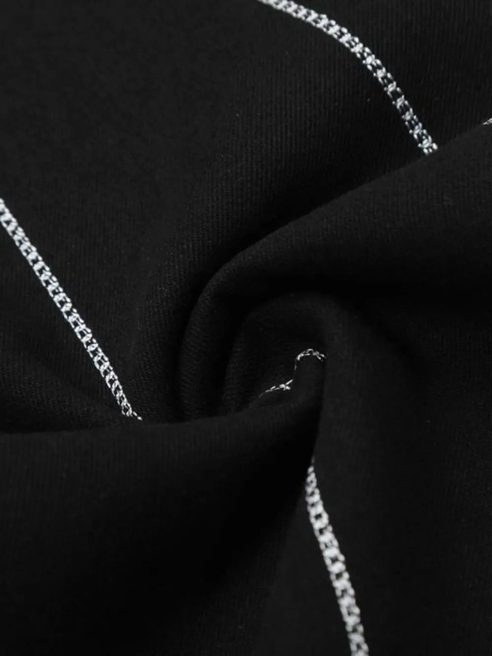 Men's Spider Web Embroidered Flared Jeans, image 16