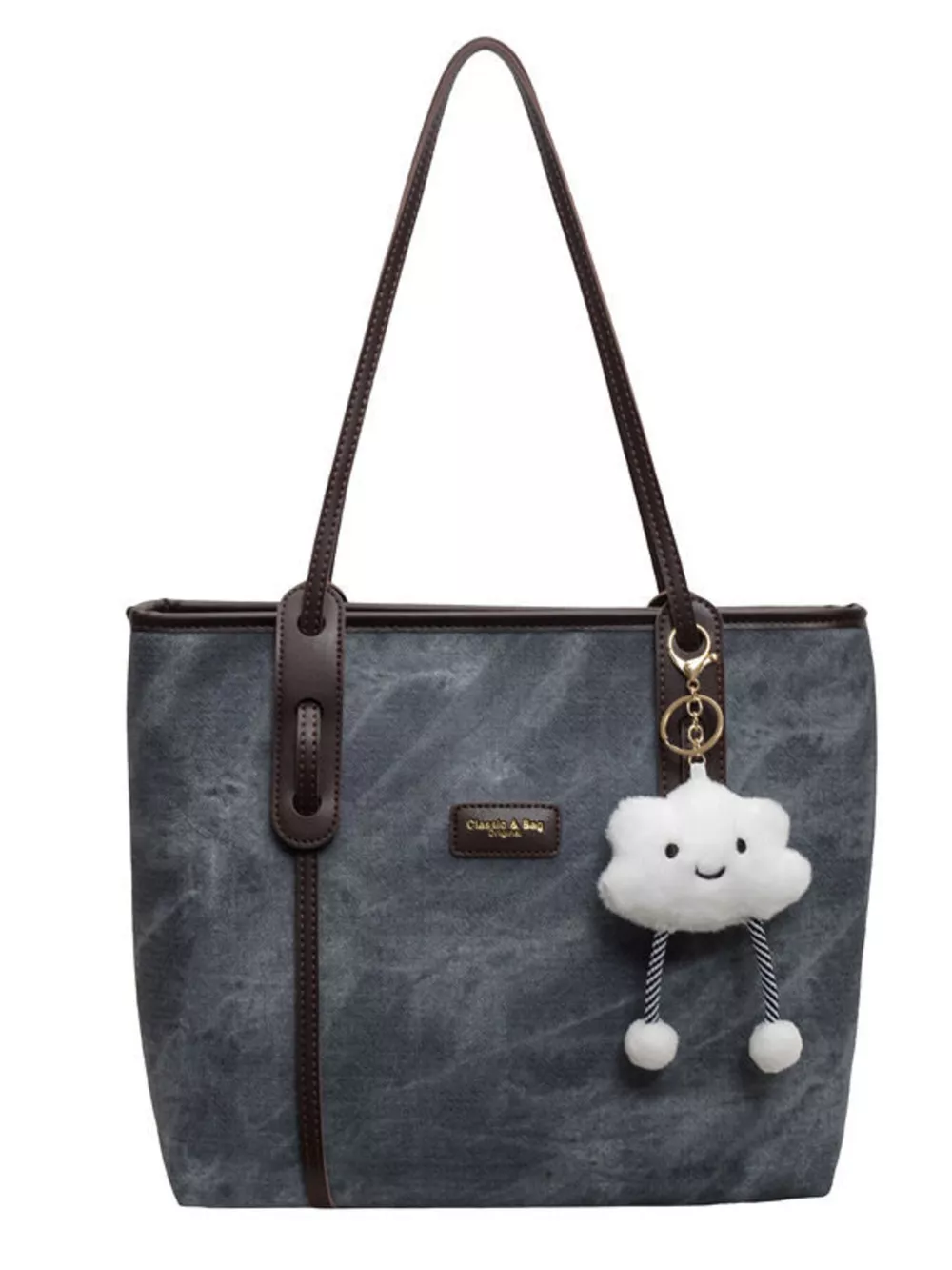 Vintage Style Large Capacity Tote Bag, image 6