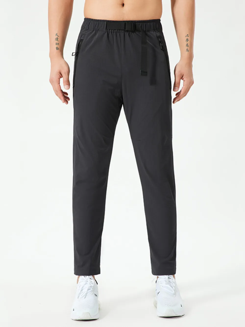 Men's Plus Size Elastic Waist Pants