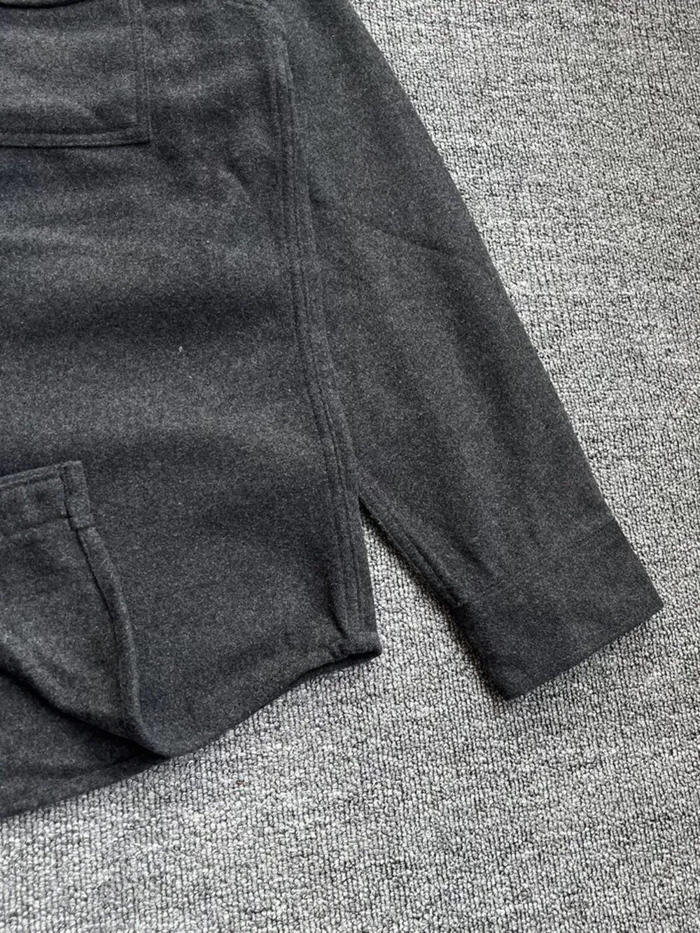 Men's Button Up Long Sleeve Shacket, image 5