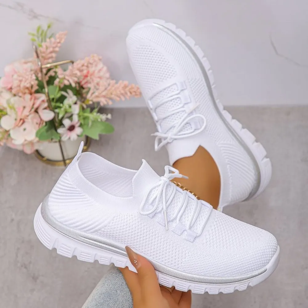 Breathable Mesh Lace Up Athletic, image 10
