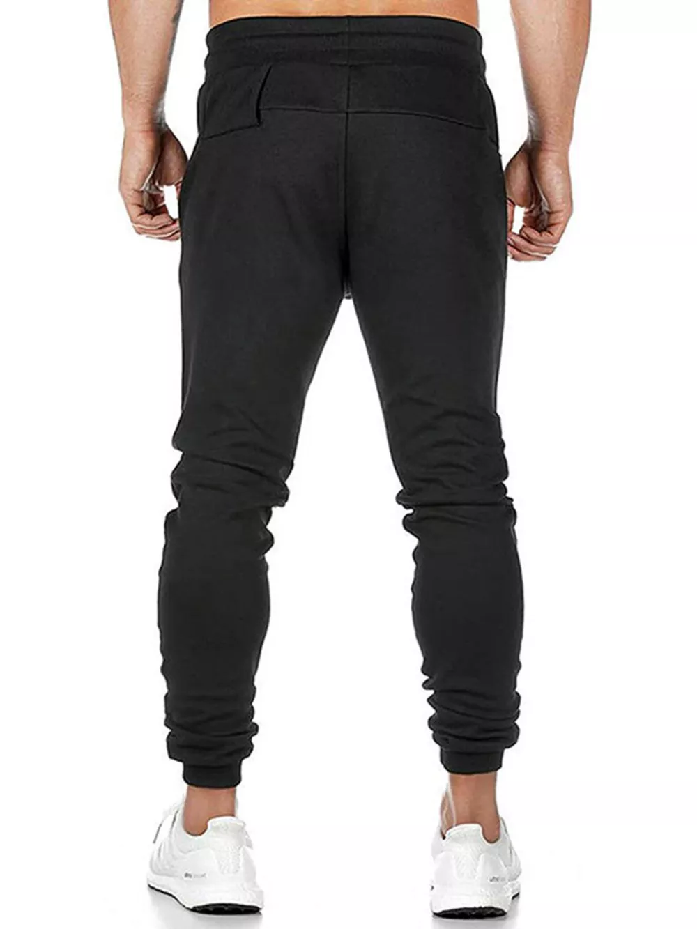 Men's Drawstring Slim Fit Joggers, image 6