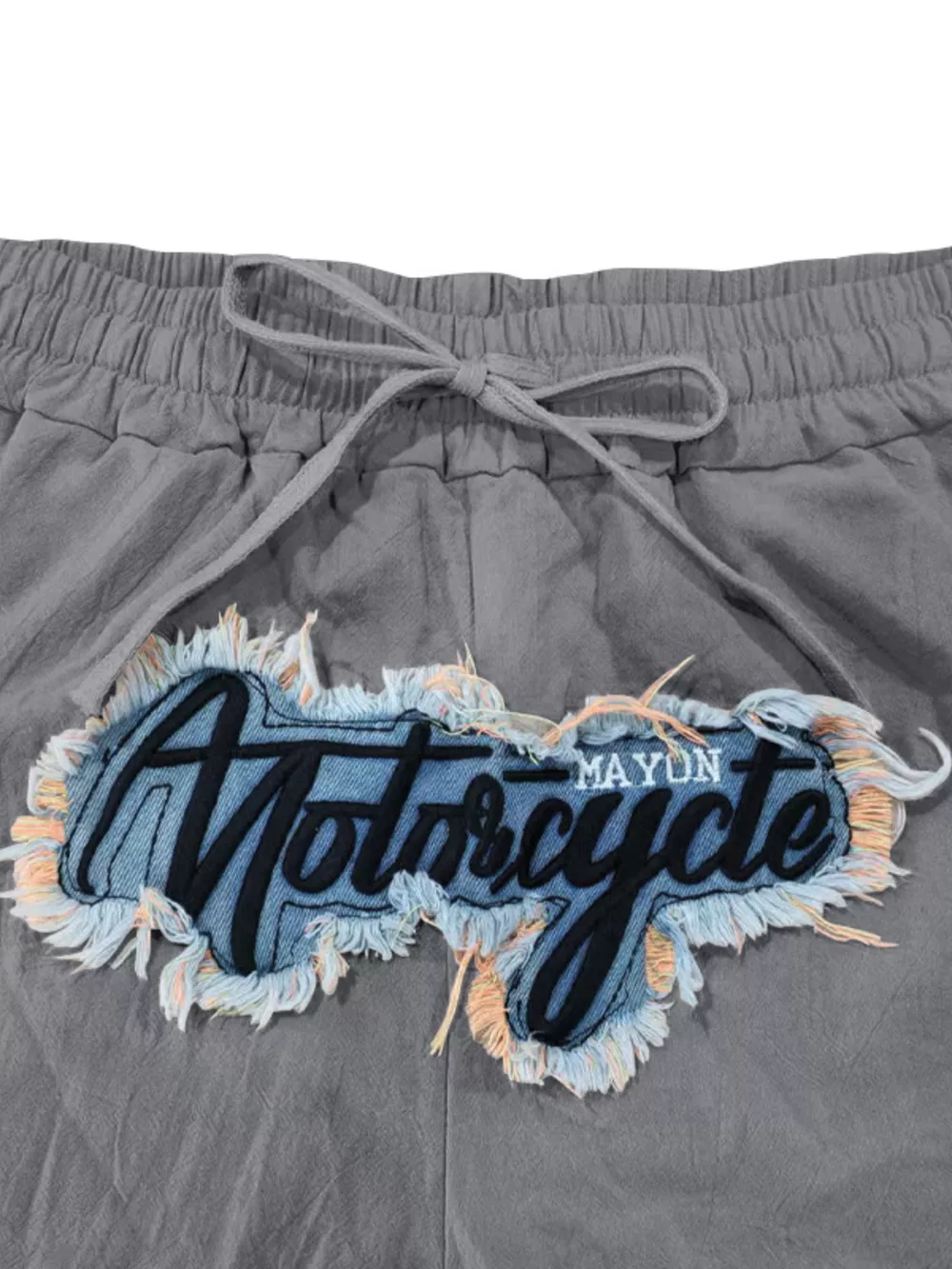 Men's Full Size Drawstring Letter Casual Pants Plus Size, image 10