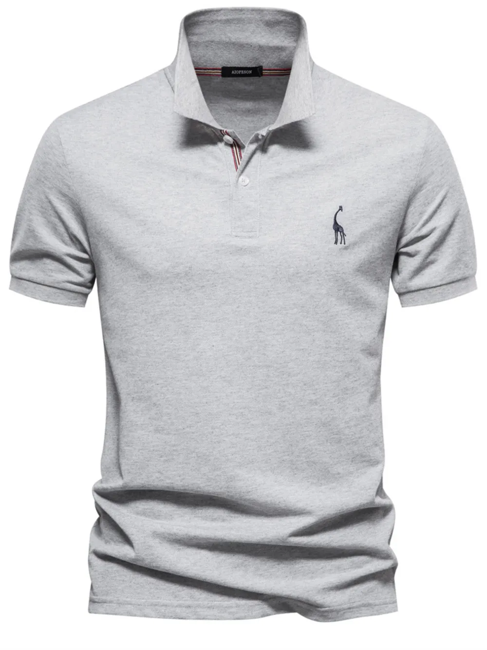 Men's Short Sleeve Button Detail Polo, image 10